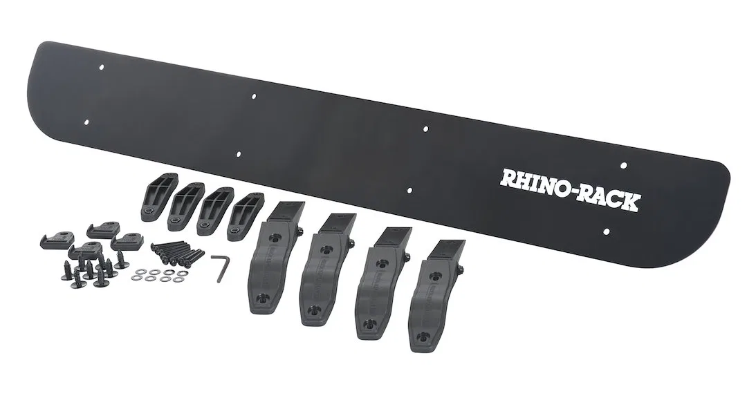 RF2 – RHINO RACK Roof Rack Wind Deflector, Use With Rhino Rack's Roof Rack 38 Inch Length x 5 Inch Height Black